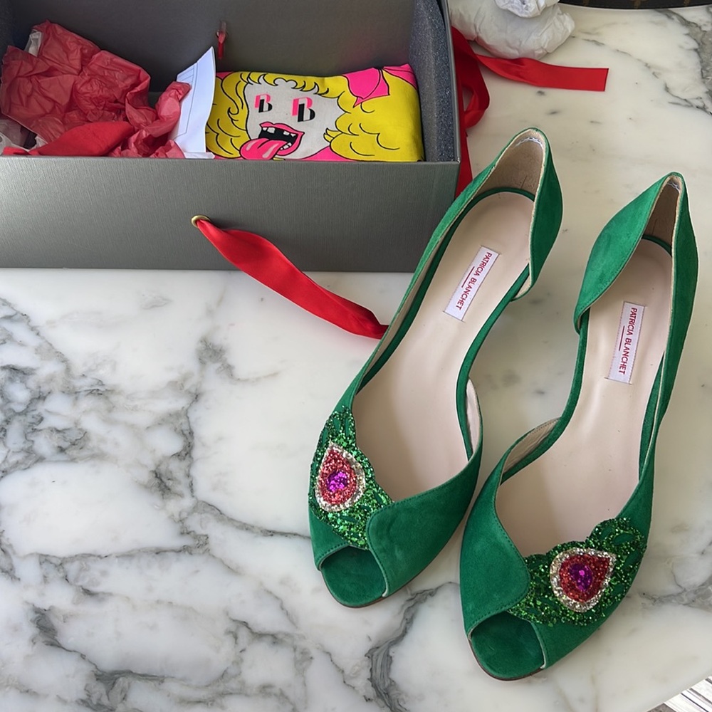Patricia Blanchet sandals glitter - Picture 2 of 6